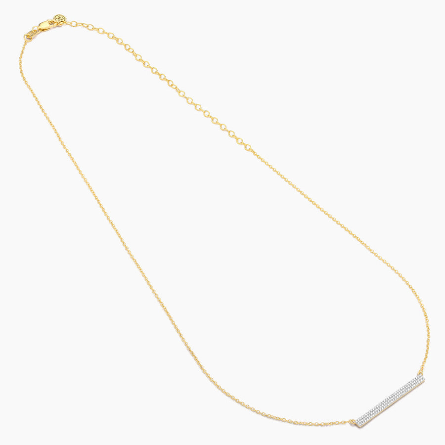 Tell Me Straight Pendant Necklace