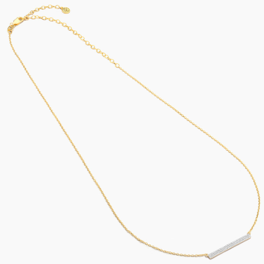 Tell Me Straight Pendant Necklace