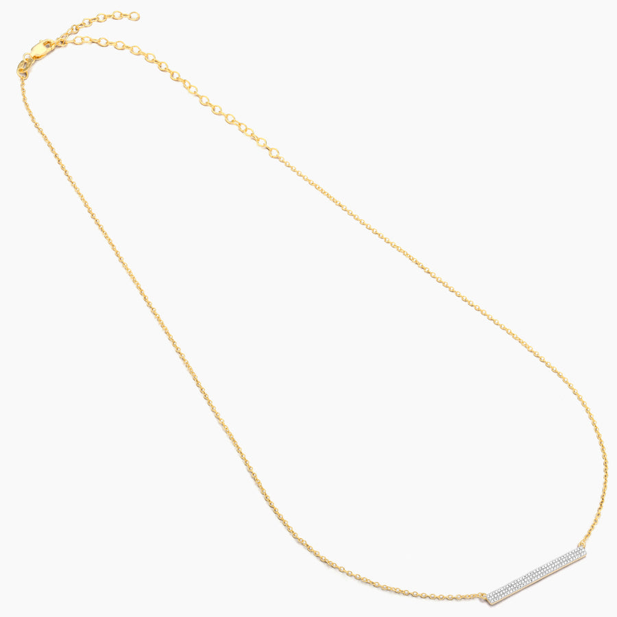 Tell Me Straight Pendant Necklace
