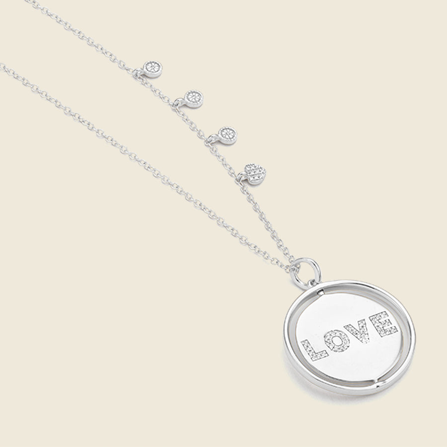 Love You More Pendant Necklace