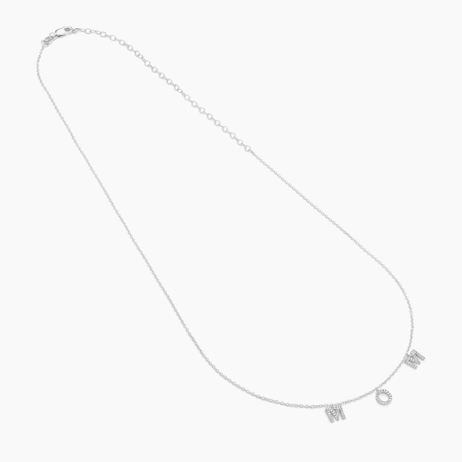 Love You Mom Pendant Necklace