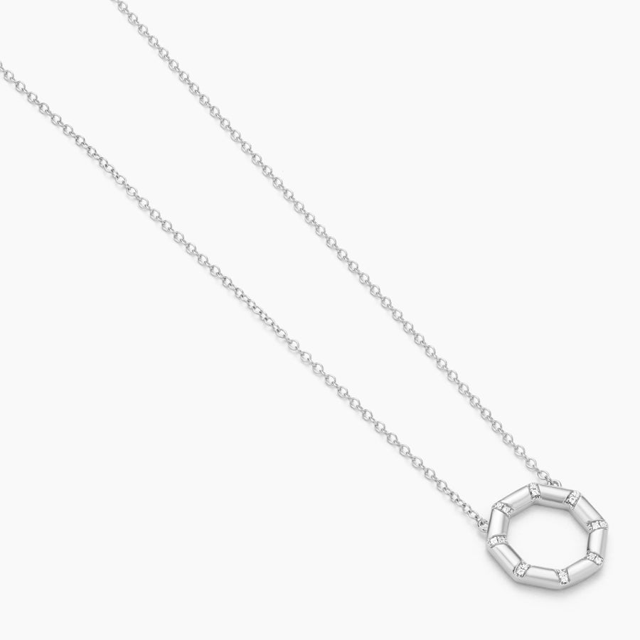 The Hexagon Pendant Necklace