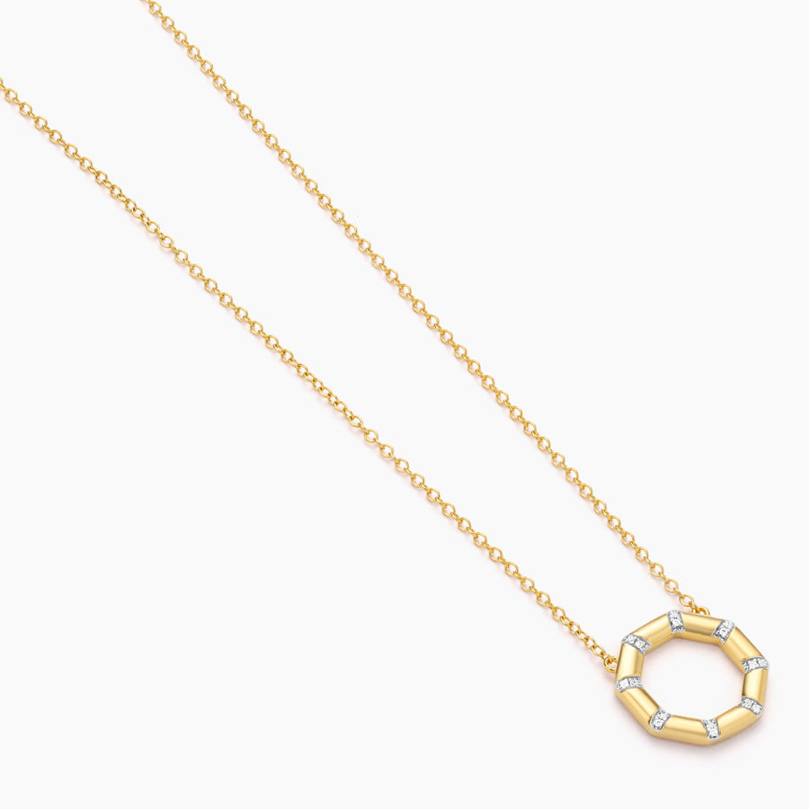 The Hexagon Pendant Necklace