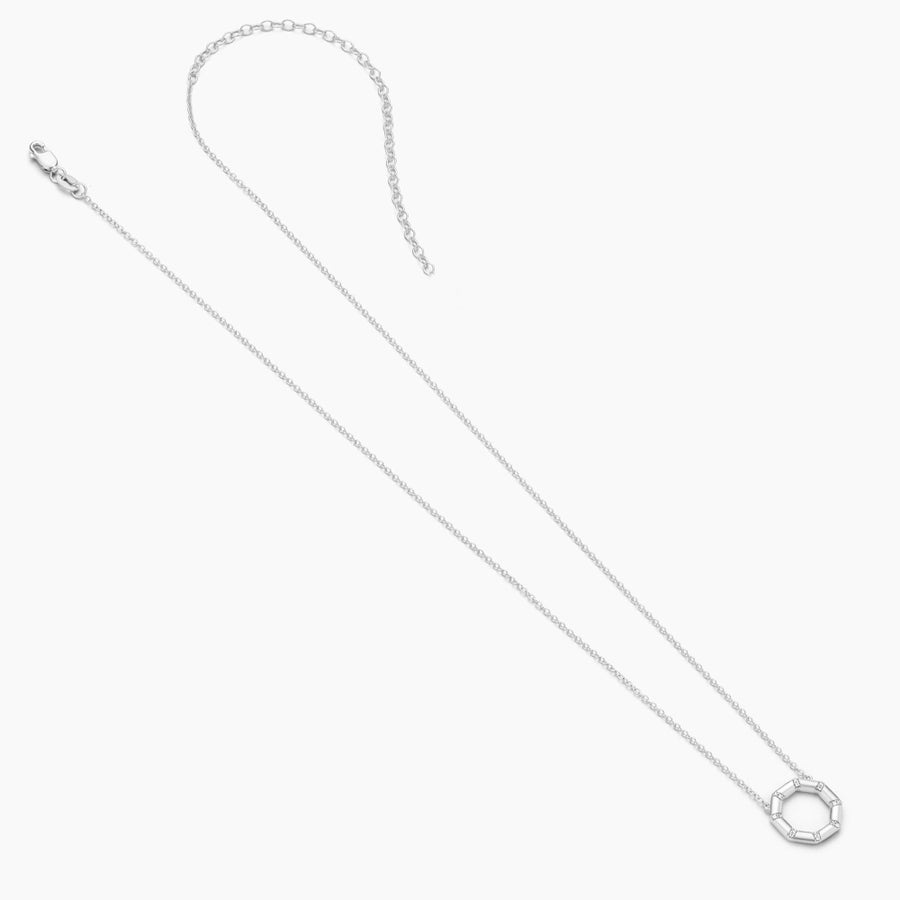 The Hexagon Pendant Necklace