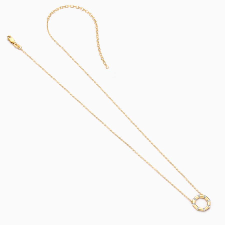 The Hexagon Pendant Necklace