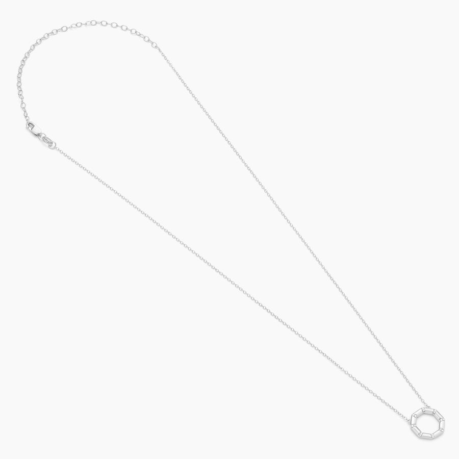 The Hexagon Pendant Necklace