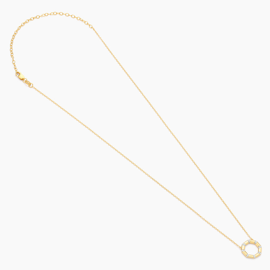 The Hexagon Pendant Necklace
