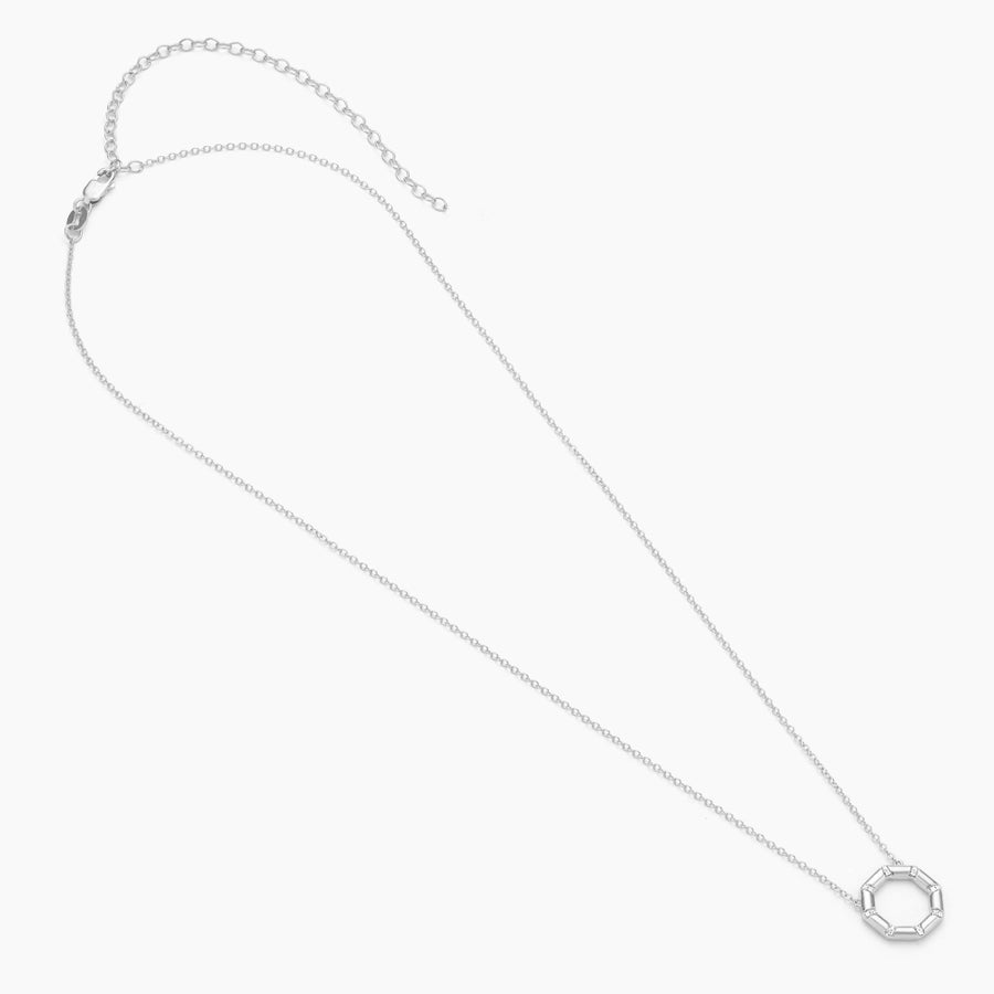 The Hexagon Pendant Necklace
