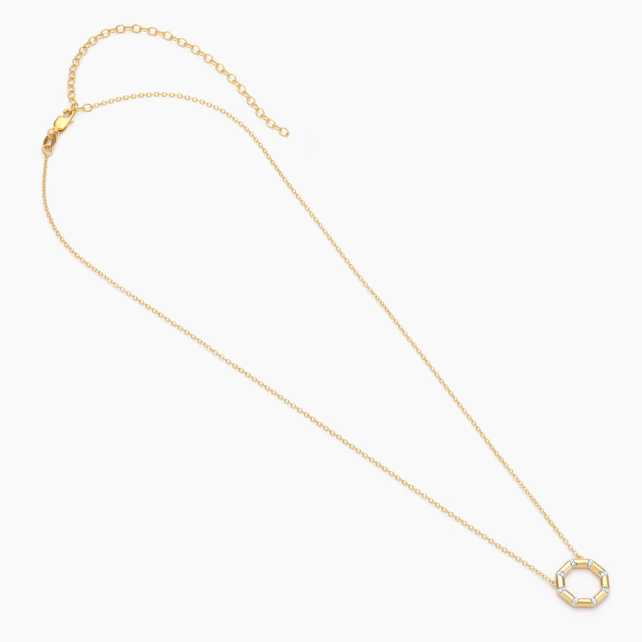 The Hexagon Pendant Necklace