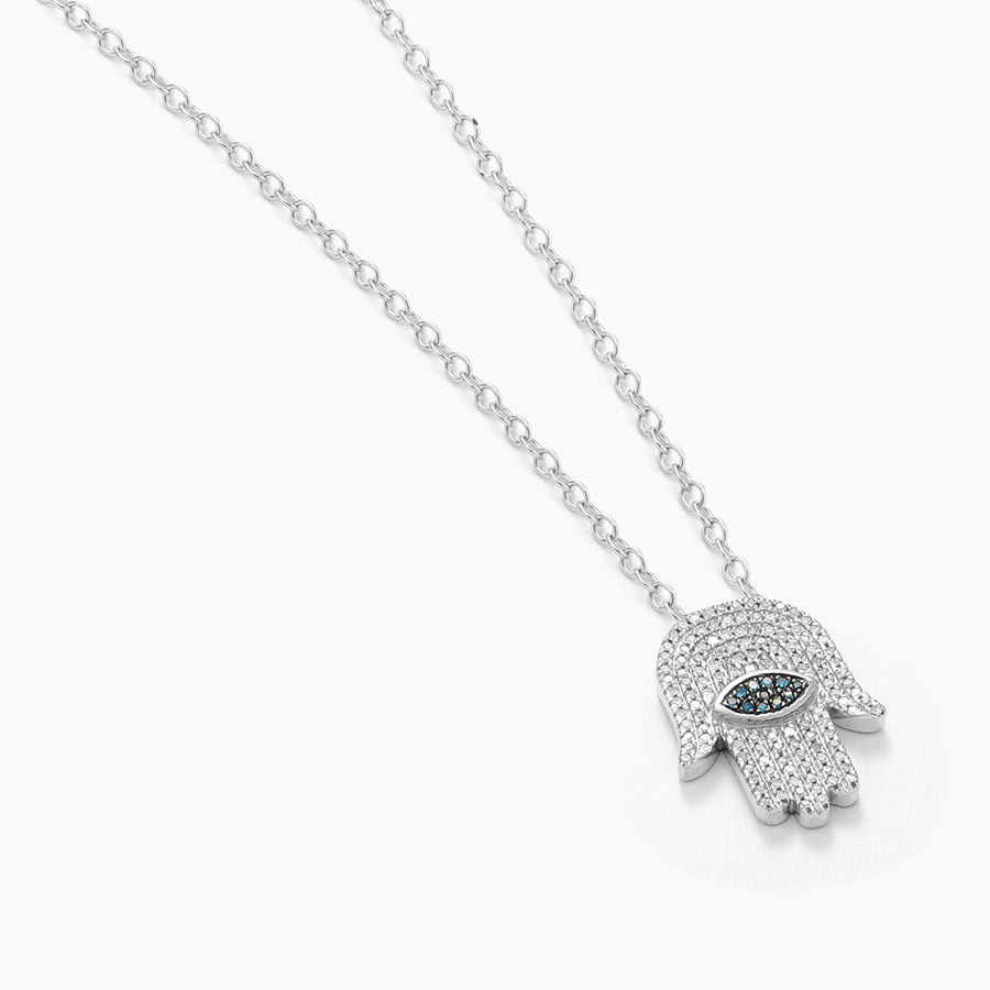 Vibrant Hamsa Pendant Necklace