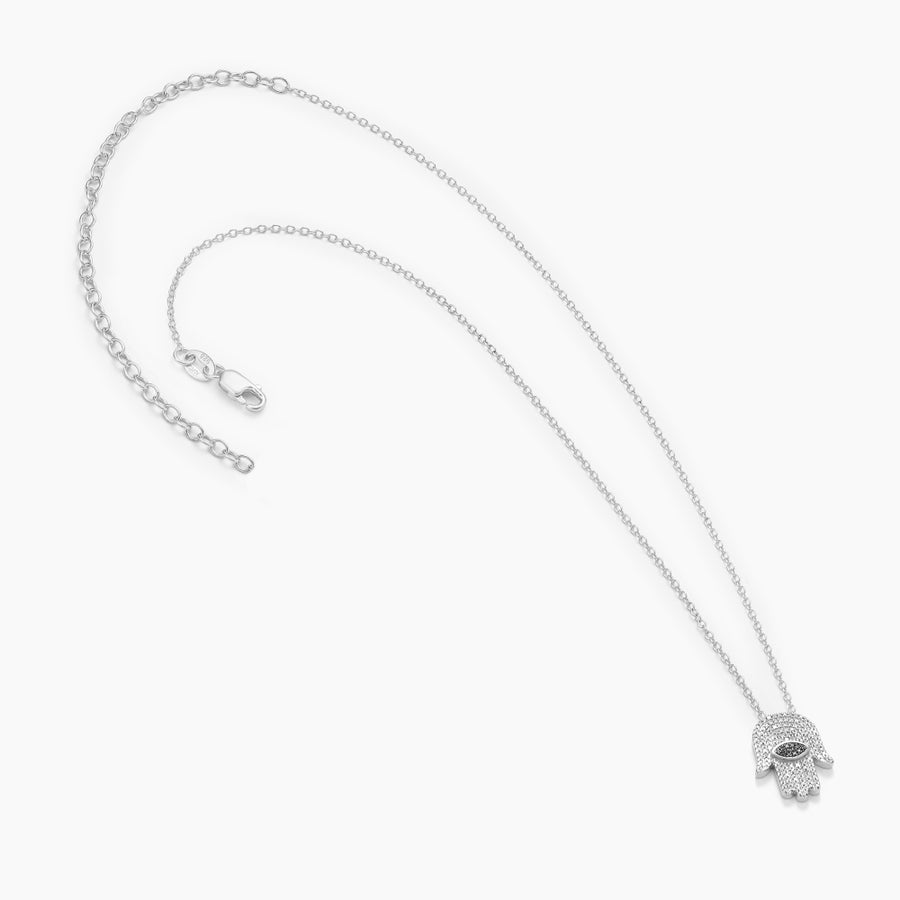 Vibrant Hamsa Pendant Necklace