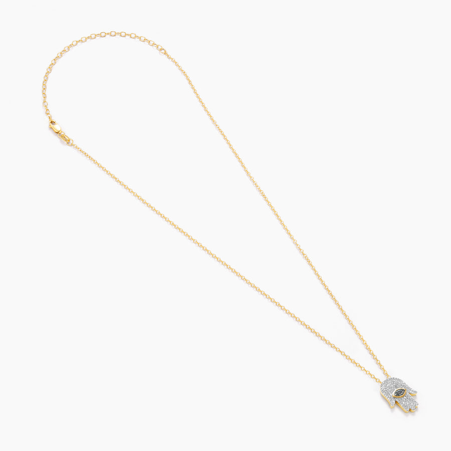 Vibrant Hamsa Pendant Necklace