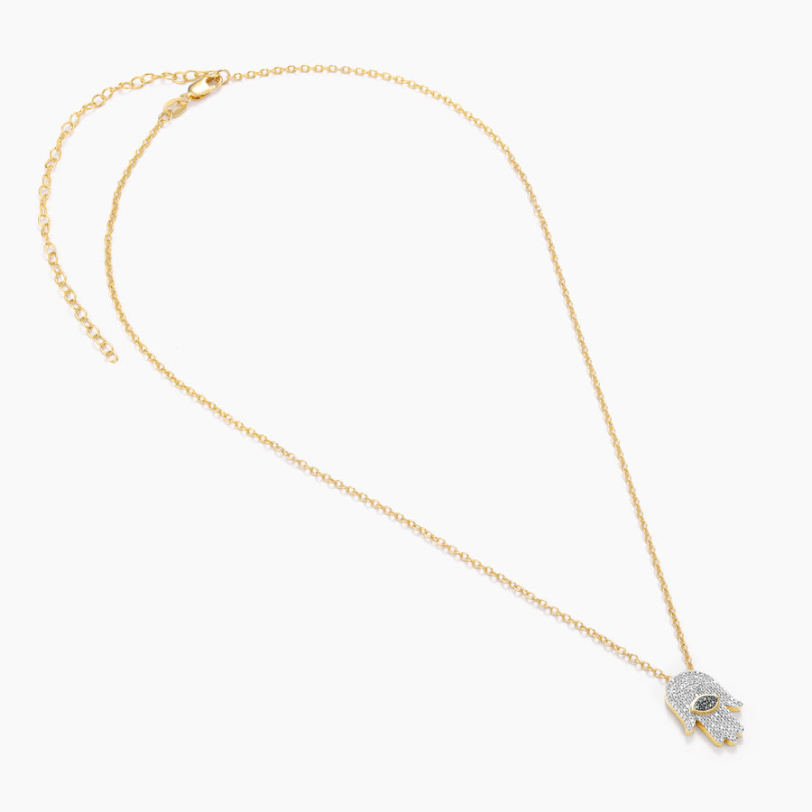 Vibrant Hamsa Pendant Necklace