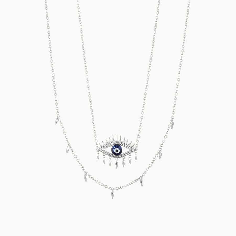 Evil Eye Necklace Set Chain Necklace
