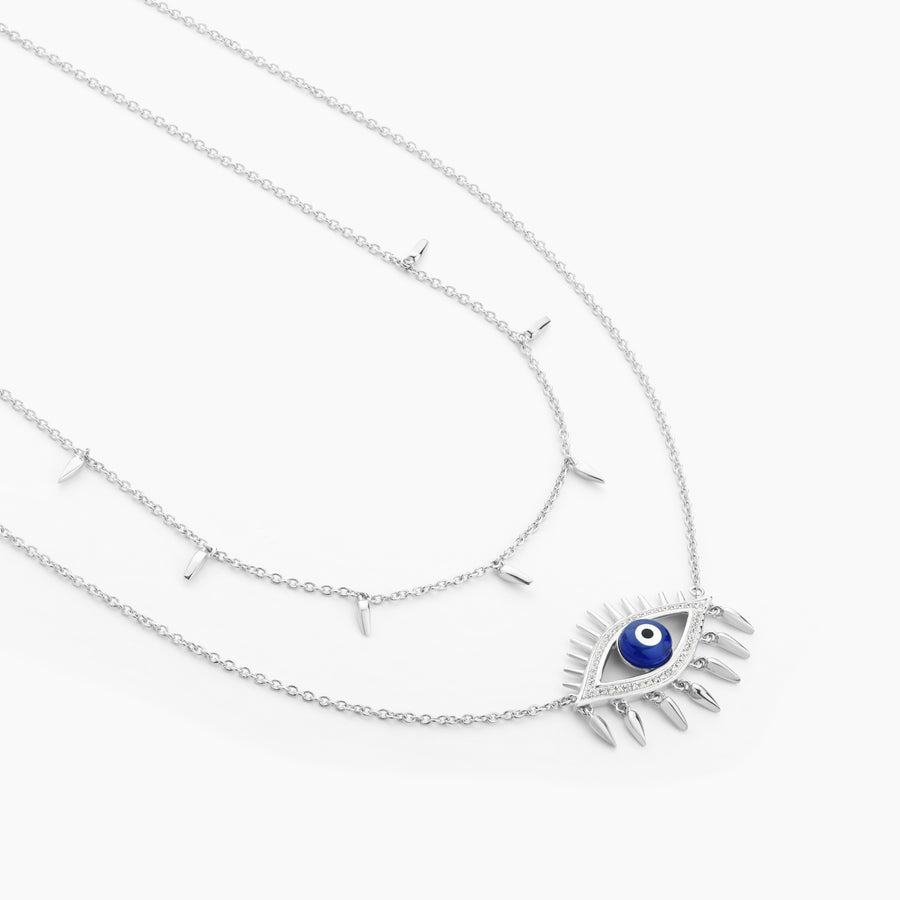 Evil Eye Necklace Set Chain Necklace