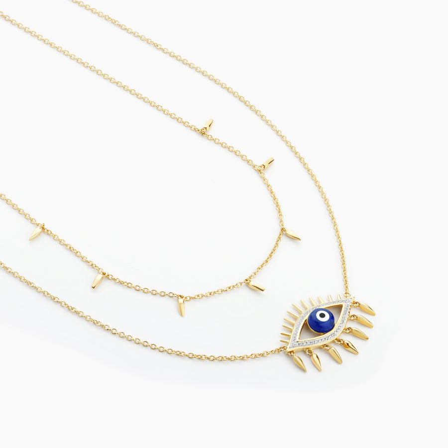 Evil Eye Necklace Set Chain Necklace