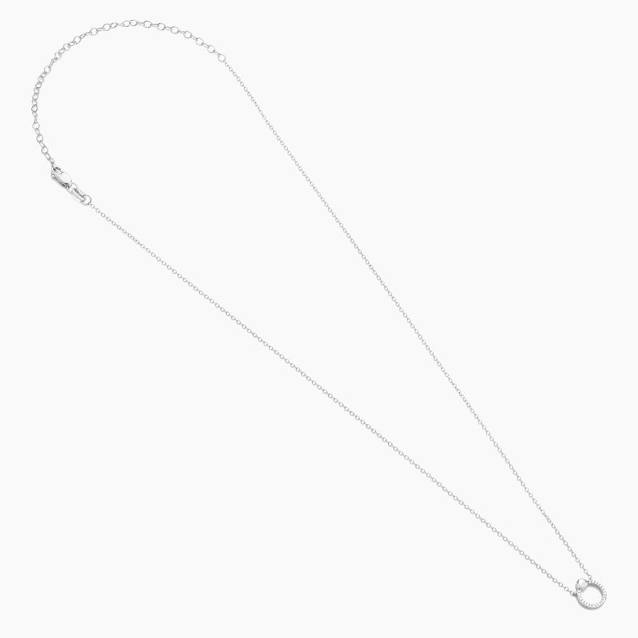Beaded O Pendant Necklace