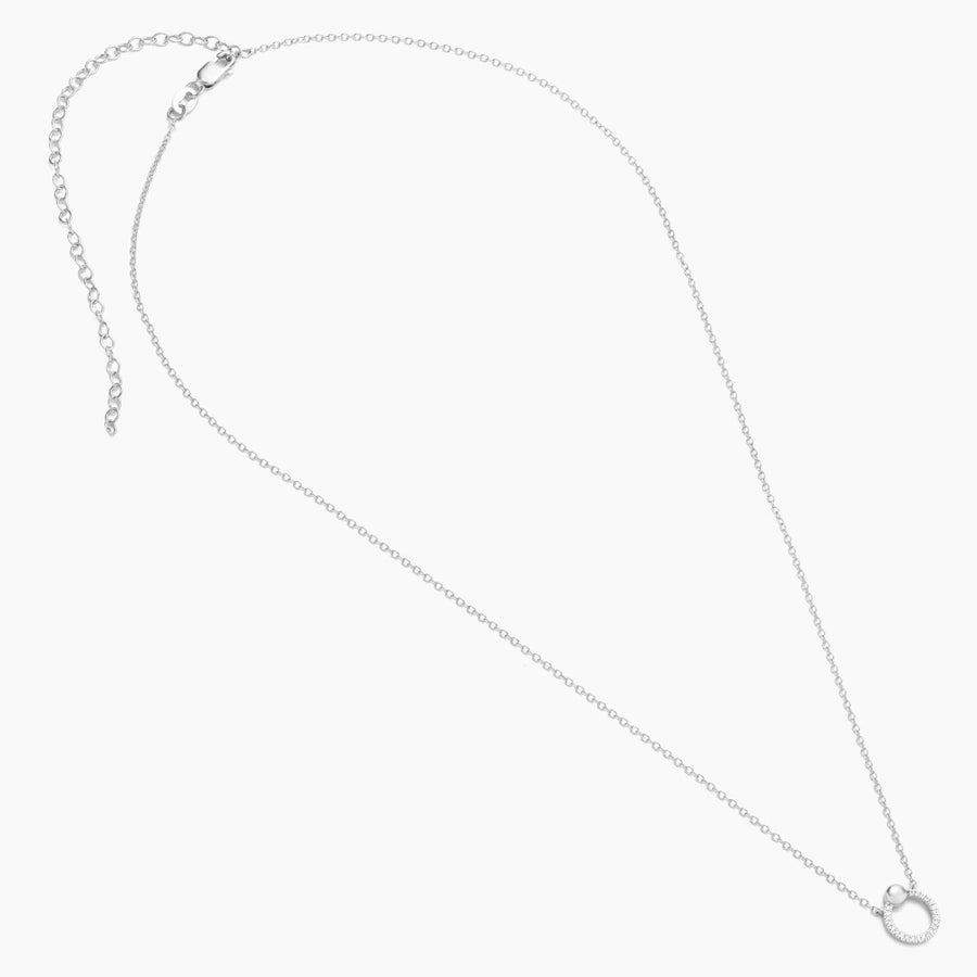 Beaded O Pendant Necklace