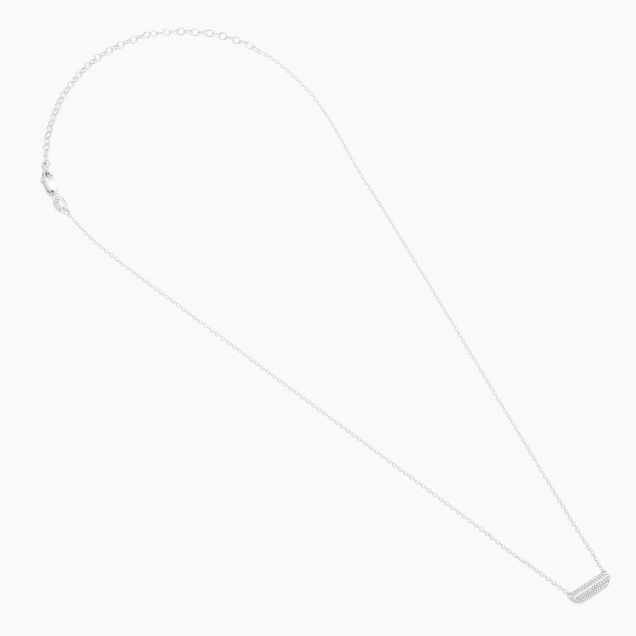 Pointed Bar Pendant Necklace