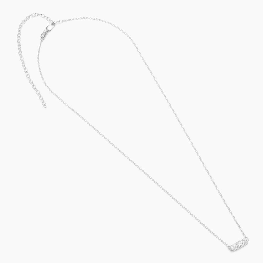 Pointed Bar Pendant Necklace