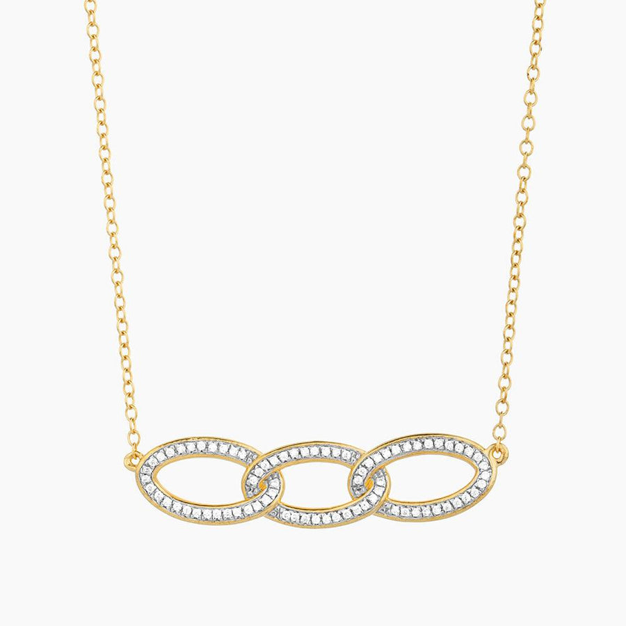 Buy Triple Link Fashion Pendant Necklace