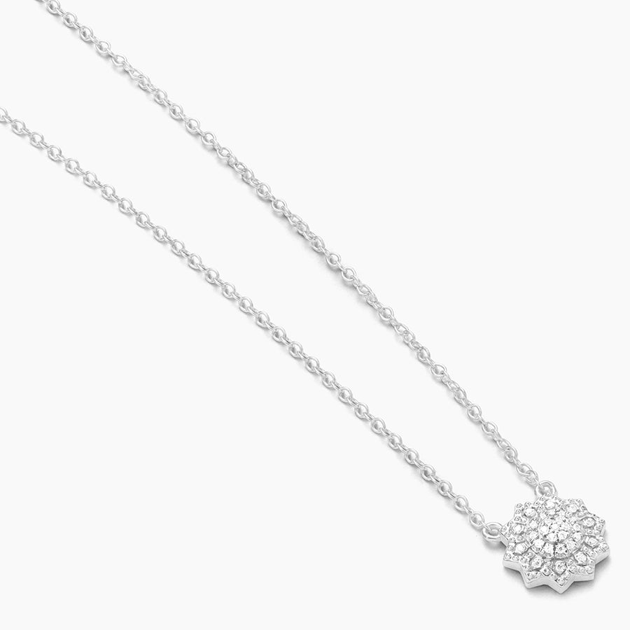 Flower Burst Pendant Necklace