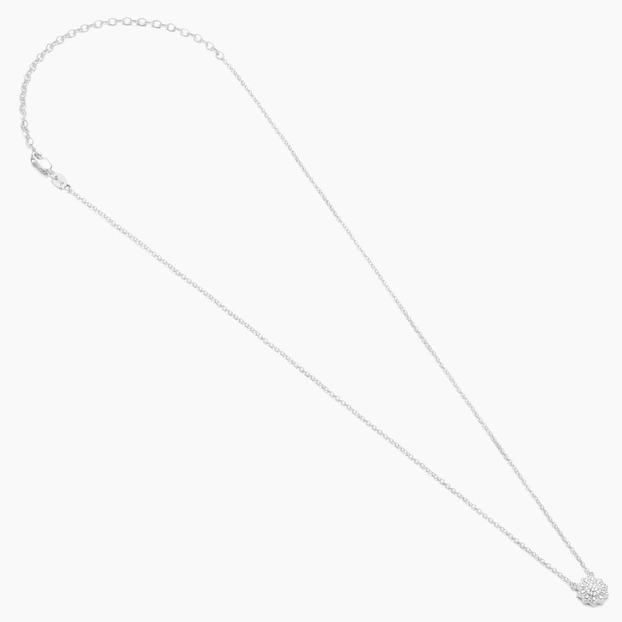 Flower Burst Pendant Necklace