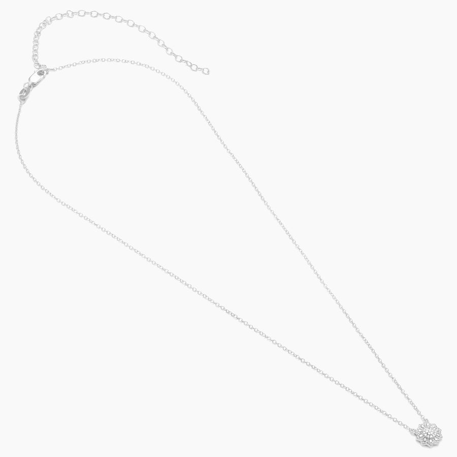 Flower Burst Pendant Necklace
