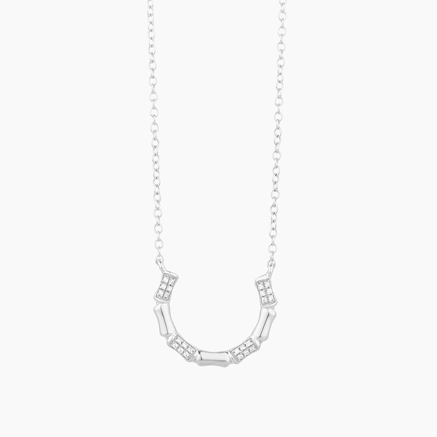 Lucky Horseshoe Pendant Necklace