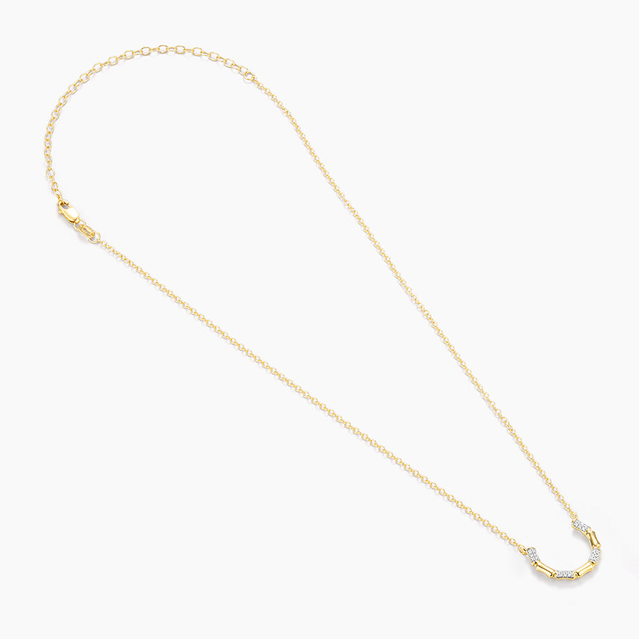 Lucky Horseshoe Pendant Necklace