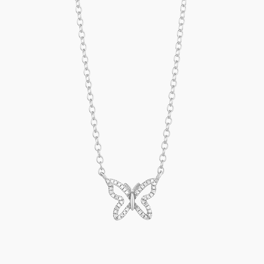 Open Wings Pendant Necklace