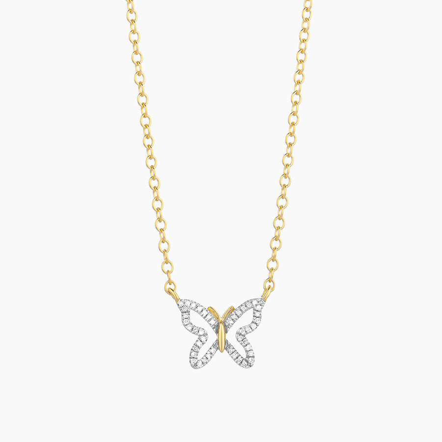 Open Wings Pendant Necklace