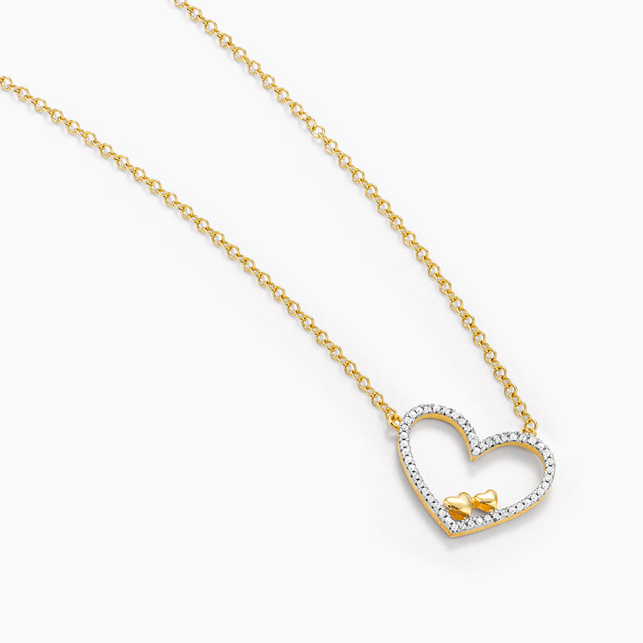 Double The Love Pendant Necklace