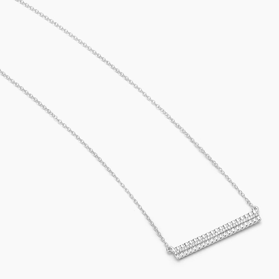 Groovy Bar Pendant Necklace