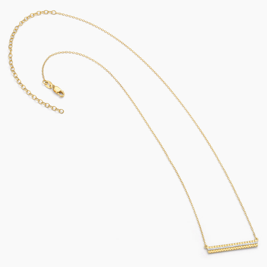 Groovy Bar Pendant Necklace
