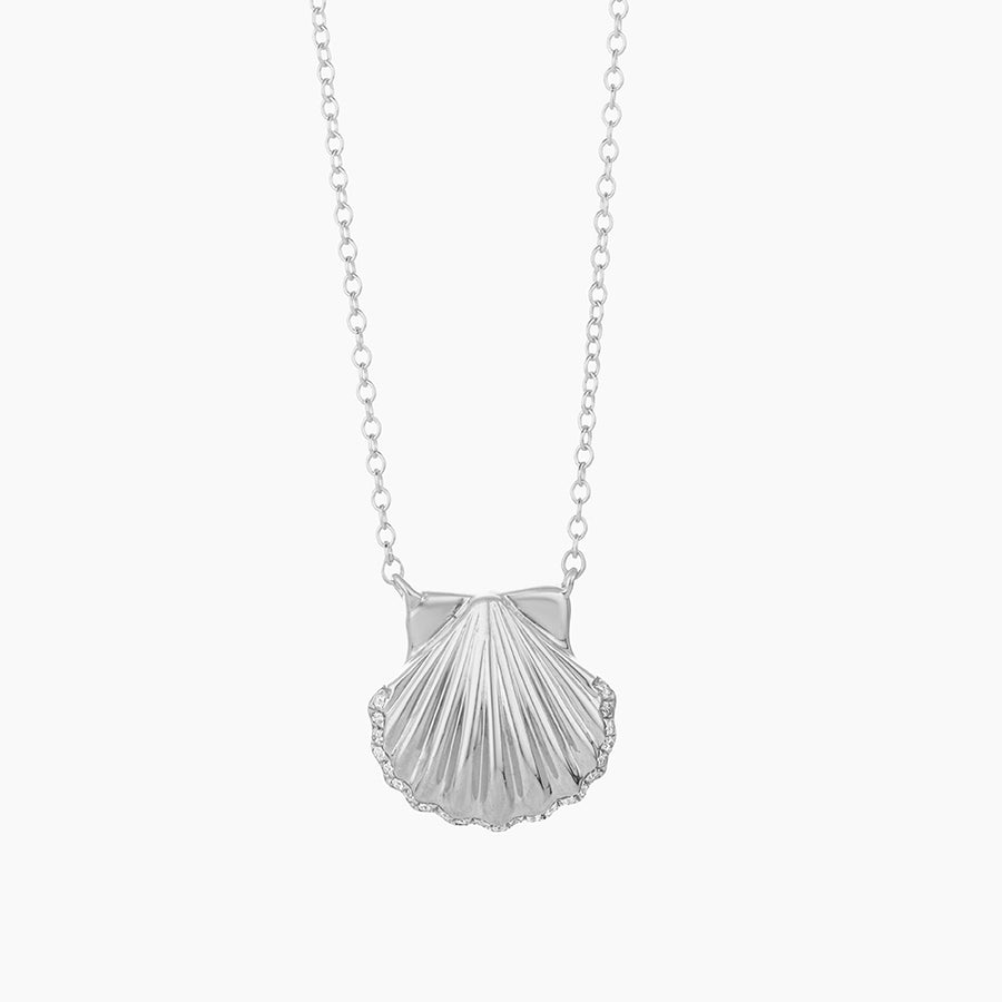 Sandy Seashell Pendant Necklace