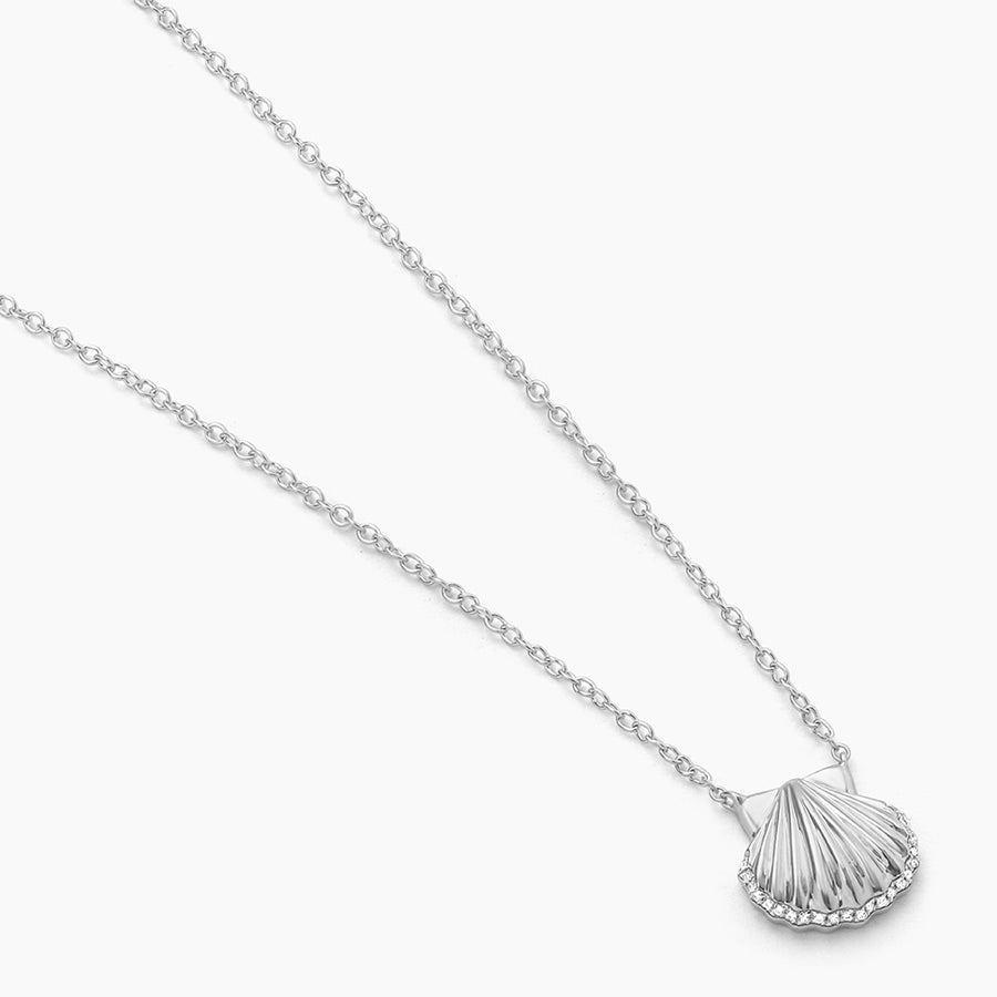 Sandy Seashell Pendant Necklace