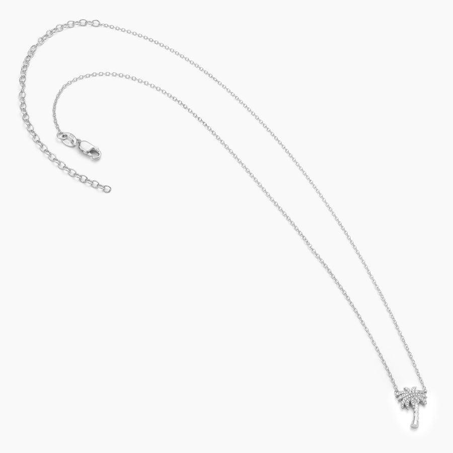 Palm Tree Pendant Necklace