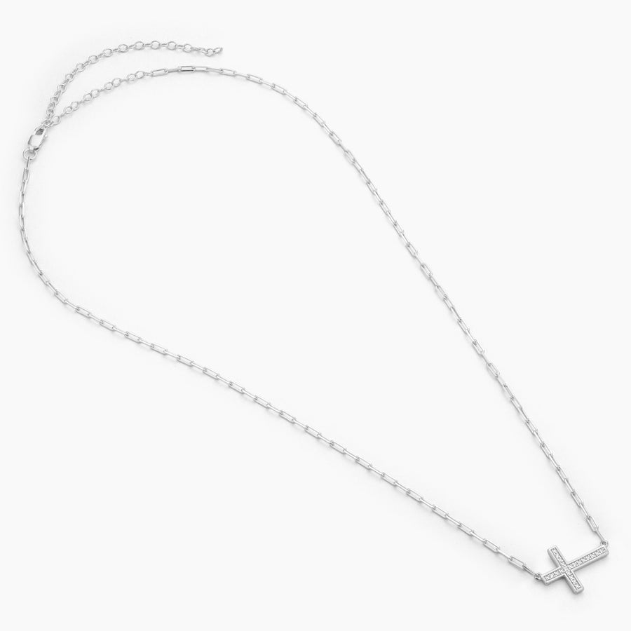 Keep The Faith! Cross Pendant Necklace