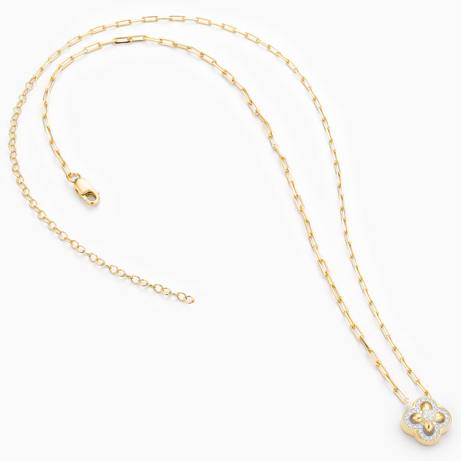 Contemporary Bloom Pendant Necklace