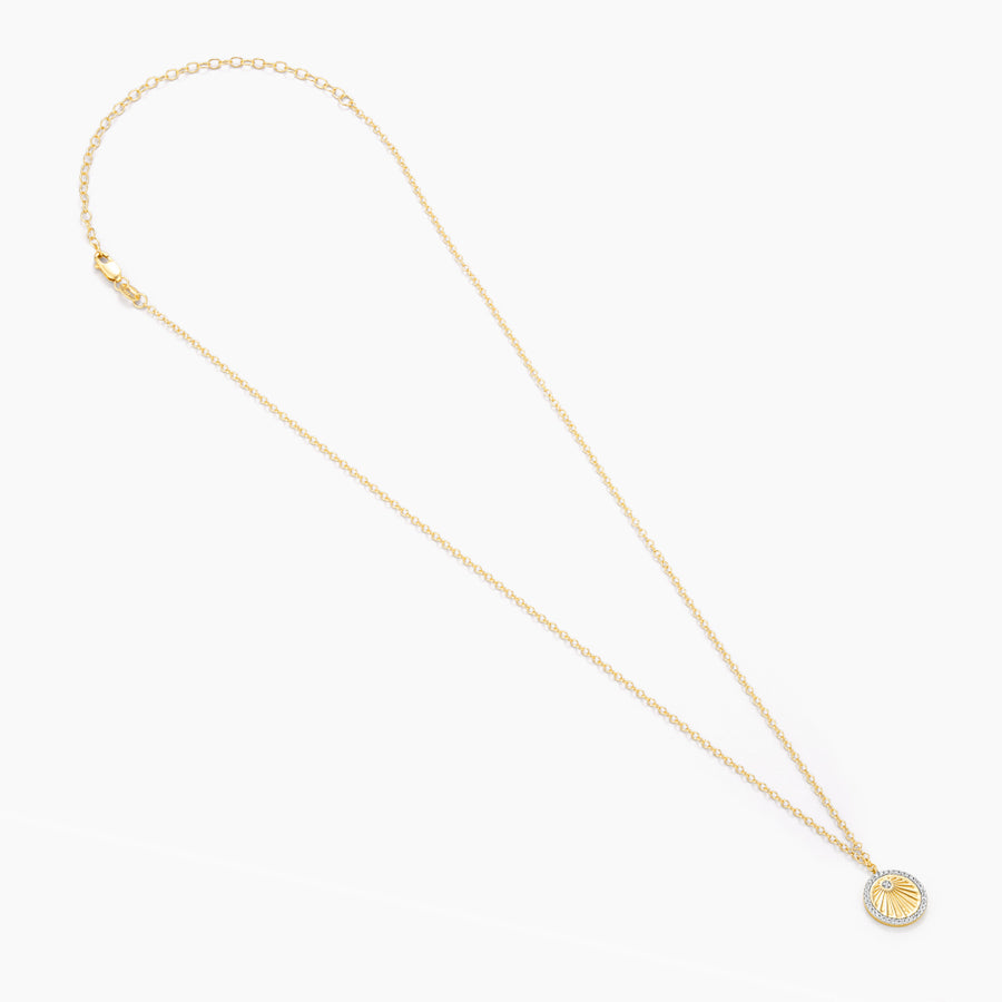 Radiant Sun Pendant Necklace