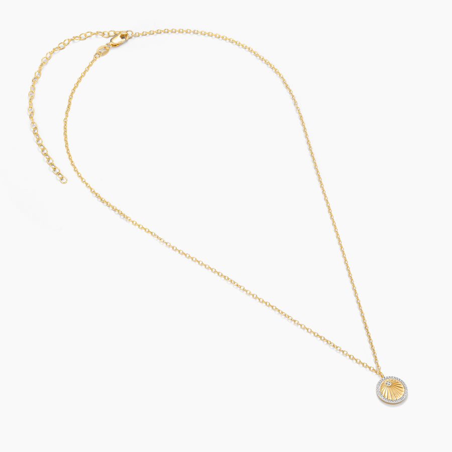 Radiant Sun Pendant Necklace