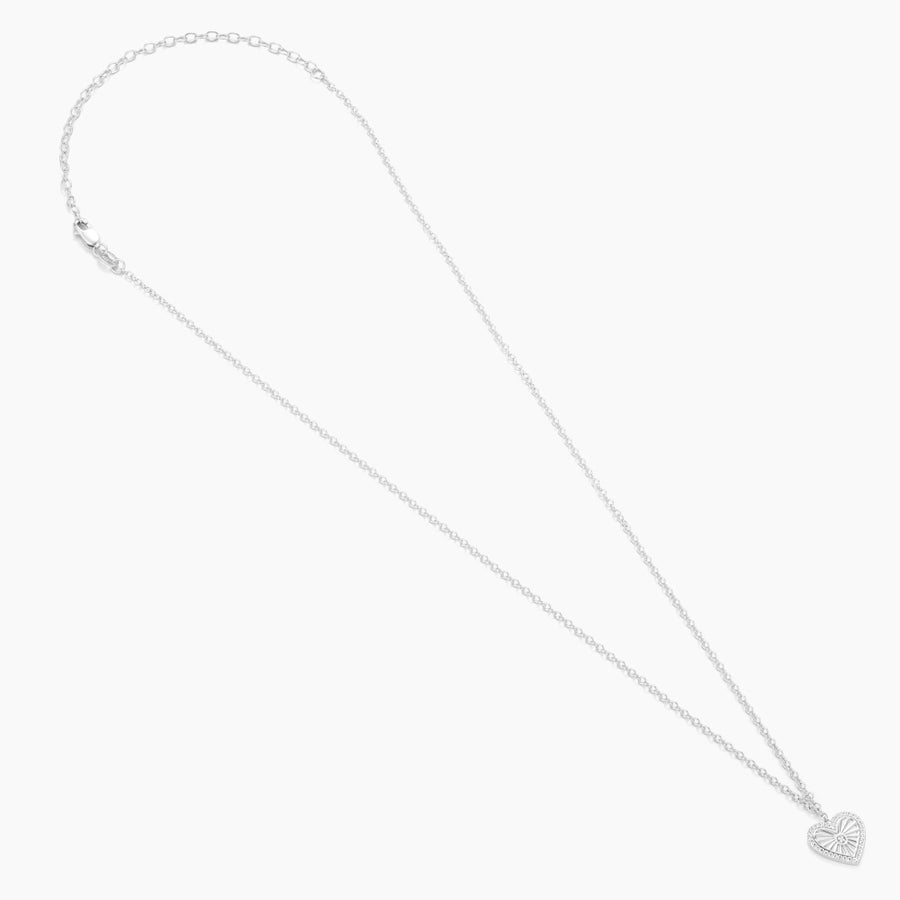 Heart Burst Pendant Necklace