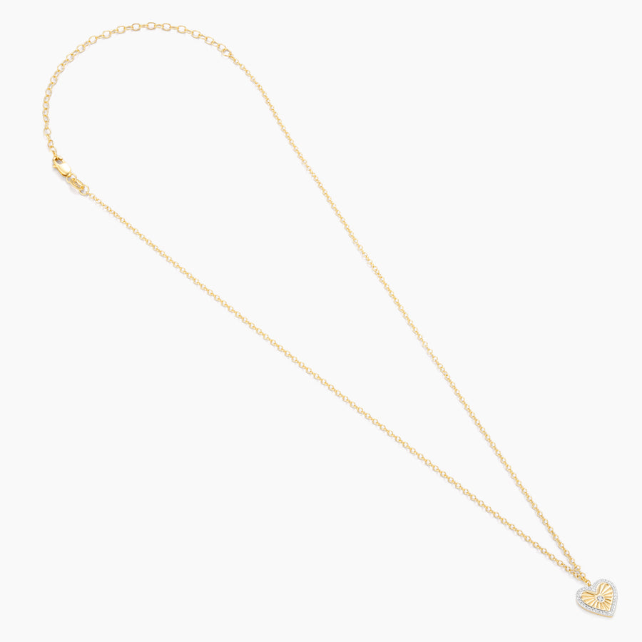 Heart Burst Pendant Necklace