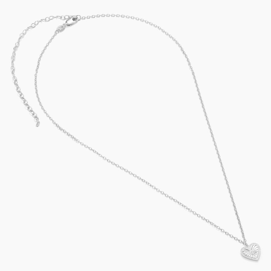 Heart Burst Pendant Necklace