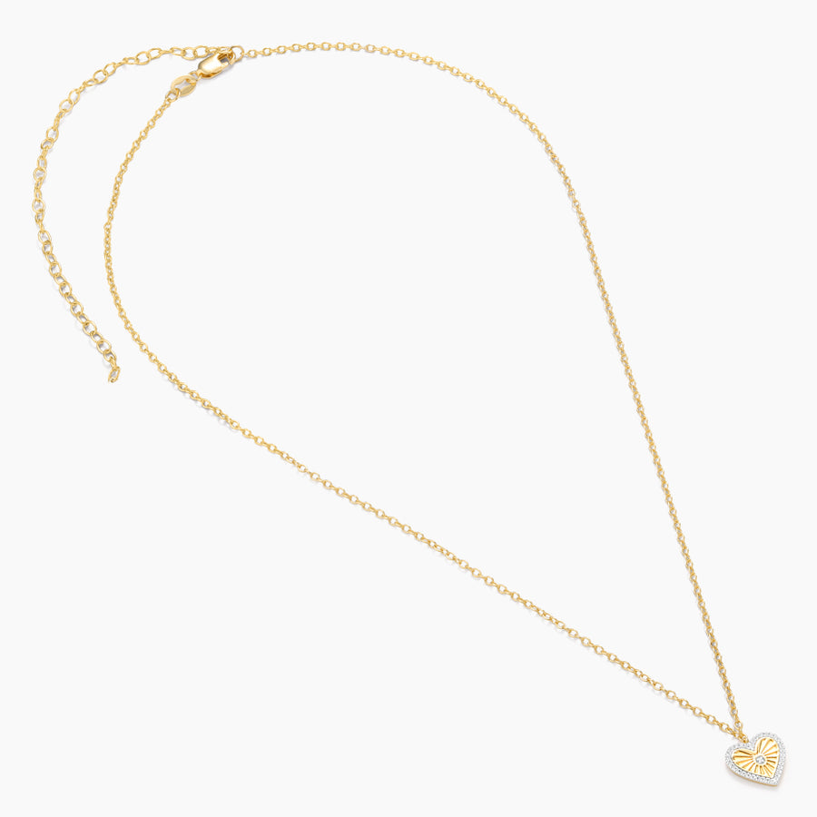 Heart Burst Pendant Necklace