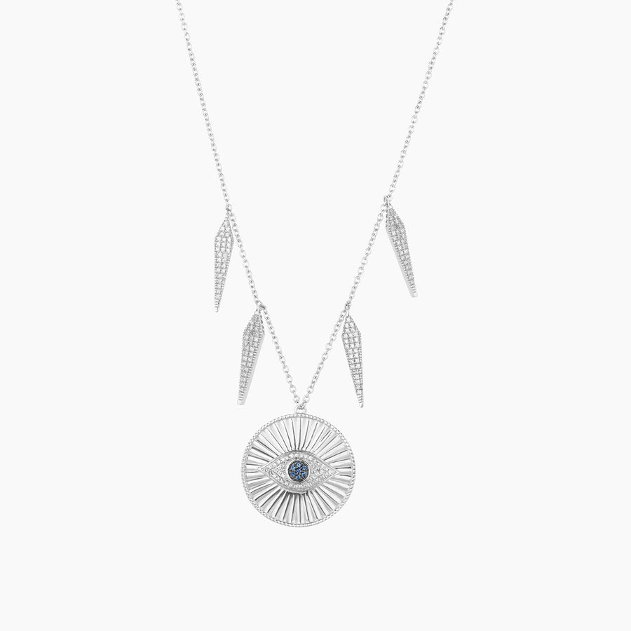 Bohemian Evil Eye Chain Necklace
