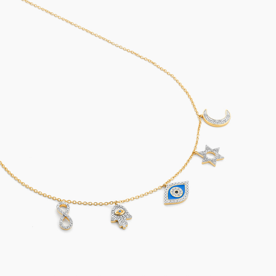 Charms of Faith Chain Necklace