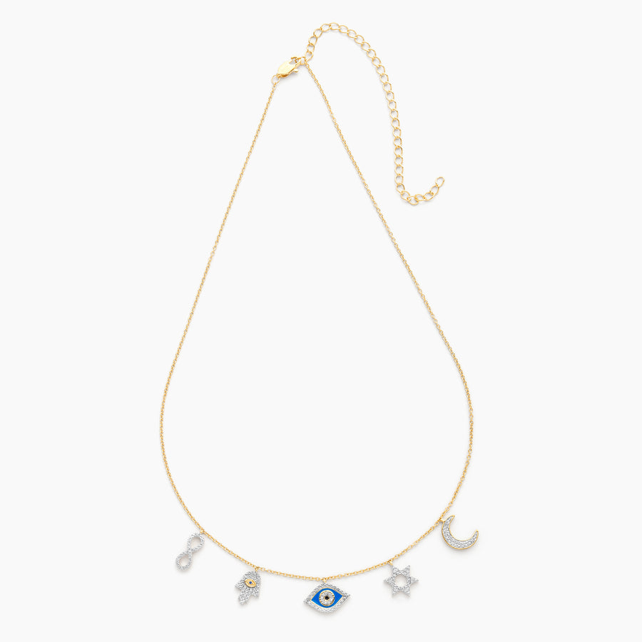 Charms of Faith Chain Necklace