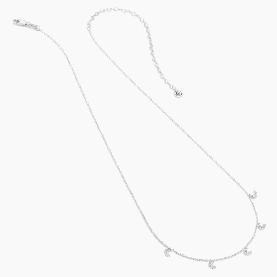 Crescent Moon Chain Necklace